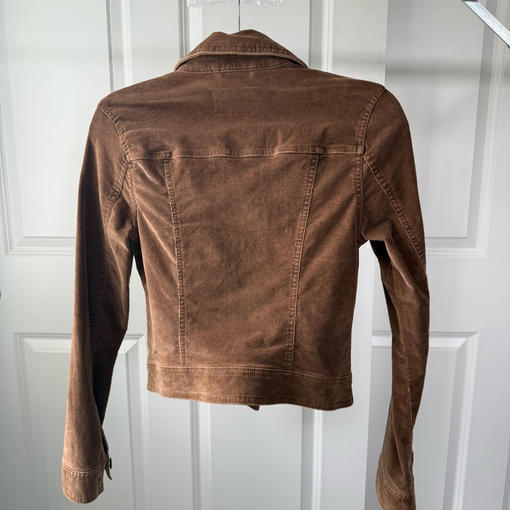 Aeropostale Women's Brown Corduroy Jacket - Picture 2 of 3